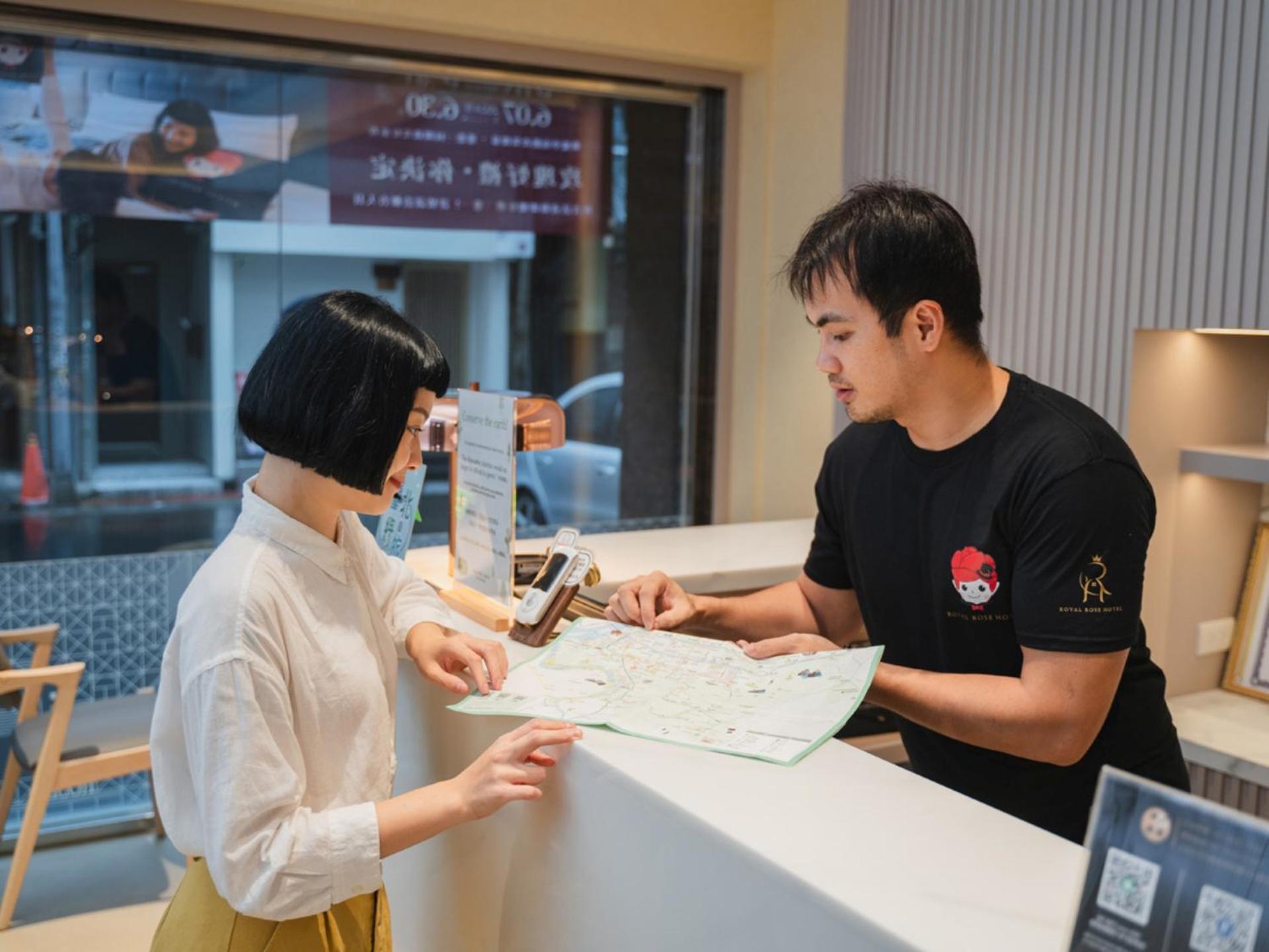 로얄 로즈 호텔 린센 타이베이 외부 사진